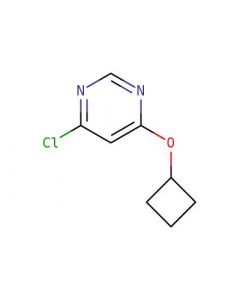 Astatech 4-CHLORO-6-CYCLOBUTOXYPYRIMIDINE; 0.25G; Purity 95%; MDL-MFCD16684463